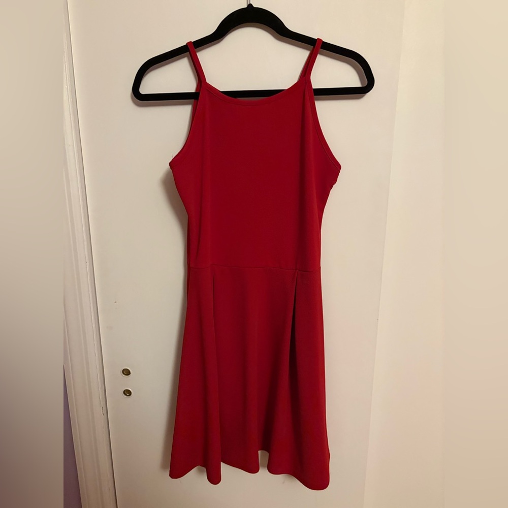 Olivia Rae Red Skater Dress